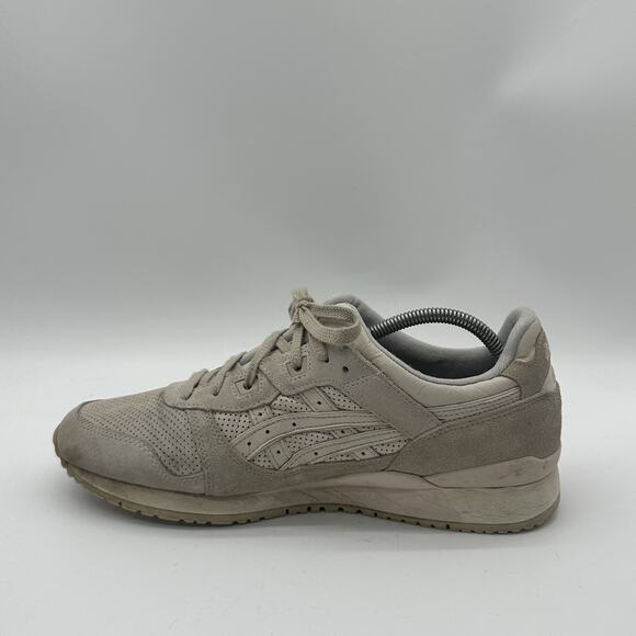 Mens Size 10 Asics Gel-Lyte III OG Plain Beige Sneakers Shoe 1201A762 Rare Color - Picture 5 of 10